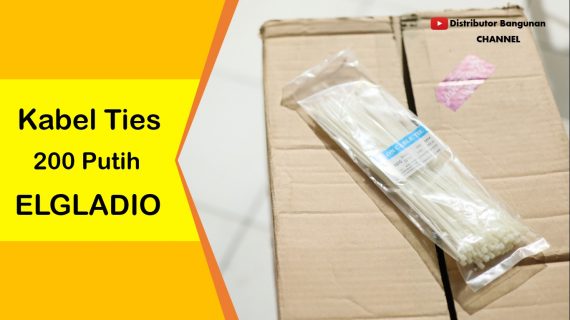 Kabel Ties Uk. 200 Putih ELGLADIO