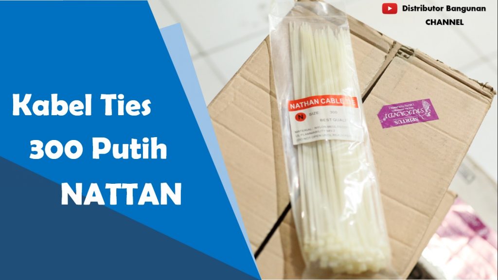 kabel ties 300 putih nattan