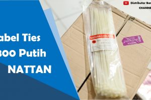 Review 1 Menit 10 kabel ties 300 putih nattan
