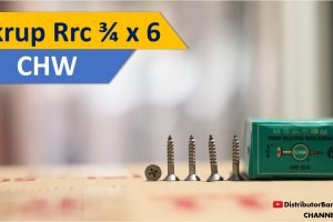 Skrup Rrc 3/4 x 6 CHW