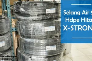 Selang Air 5/8′ Hdpe Hitam X STRONG (50 M)