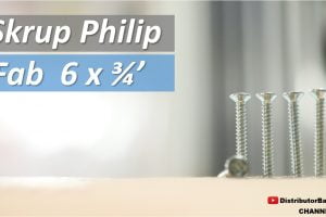 Skrup Philip Fab 6 x 3/4