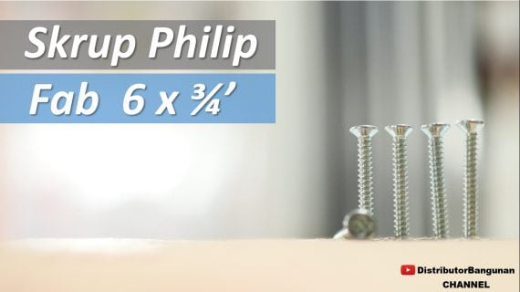 Skrup Philip Fab 6 x 3/4
