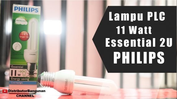Lampu PLC 11 Watt Essential 2U PHILIPS