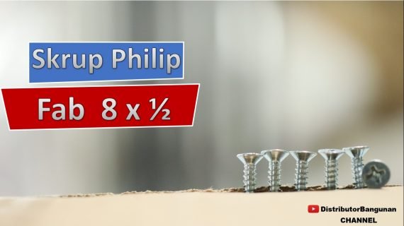 Skrup Philip Fab 8 x 1/2