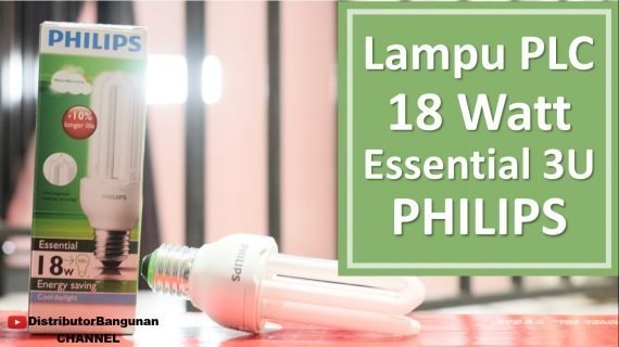 Lampu PLC 18 Watt Essential 3U PHILIPS