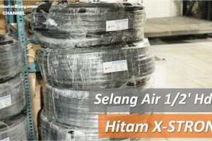 Selang Air 1/2′ Hdpe Hitam X-STRONG (50 M)