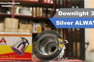 Downlight 3,5′ Silver ALWAYS
