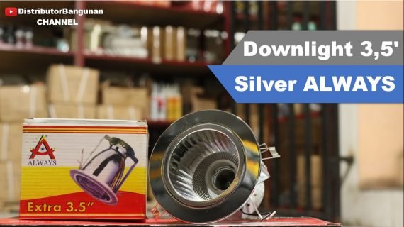 Downlight 3,5′ Silver ALWAYS