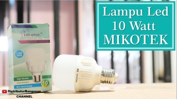 Lampu Led 10 Watt MIKOTEK