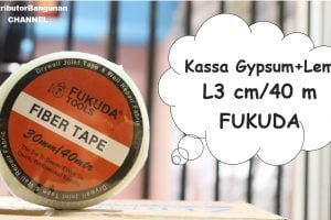 Kassa Gypsum+Lem L3 cm/40 m FUKUDA