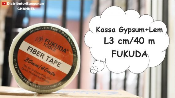 Kassa Gypsum+Lem L3 cm/40 m FUKUDA
