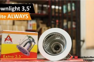Downlight 3,5′ White ALWAYS