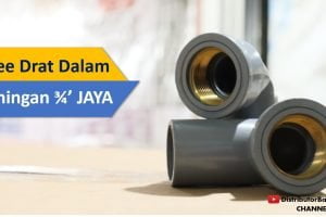 Knee Drat Dalam Metal Uk. 3/4′ JAYA
