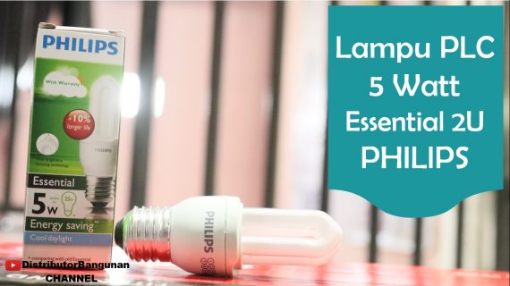 Lampu PLC 5 Watt Essential 2U PHILIPS
