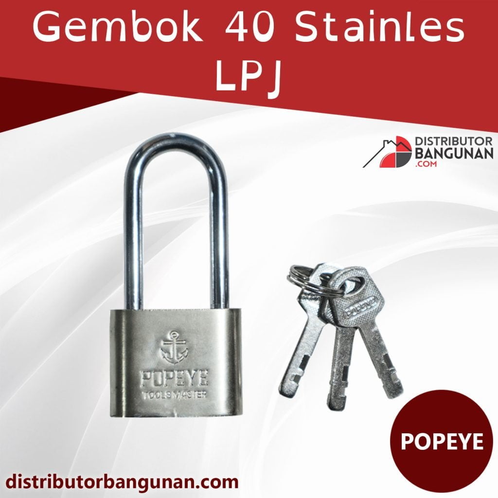 Gembok 40 Stainles Lpj POPEYE