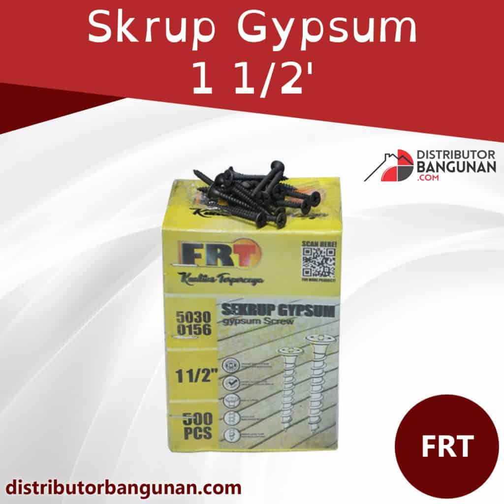 Skrup Gypsum 1 1per2 FRT