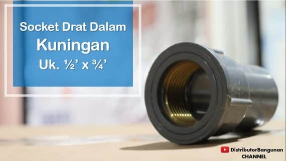 Socket Drat Dalam Metal Uk.1/2’x3/4′