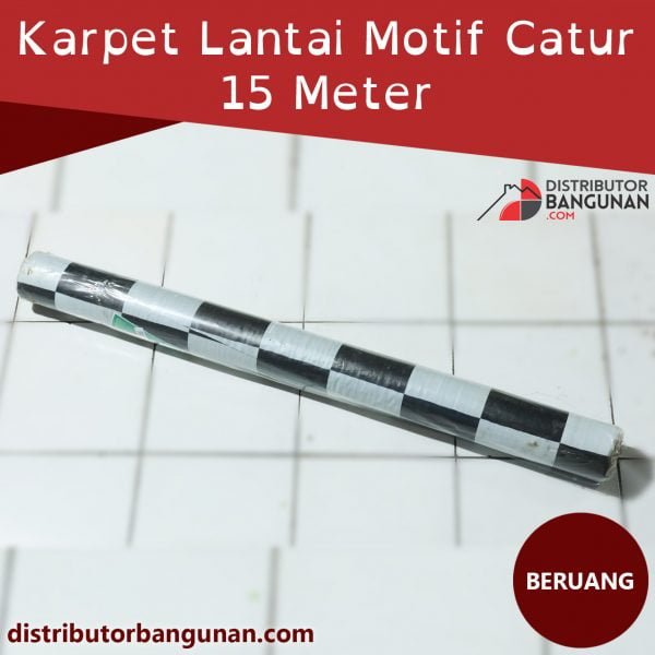 Karpet Lantai Motif Catur 15Mtr BERUANG (103)