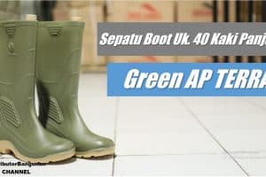 Sepatu Boot Uk.40 Kk Pjg Green AP TERRA