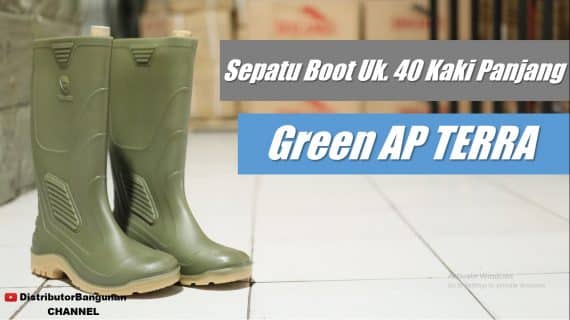 Sepatu Boot Uk.40 Kk Pjg Green AP TERRA