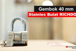 Toko Bangunan Jual Bahan Bangunan, Jual Gembok Di Bandung, Gembok 40 mm Stainles Bulat RICHDOOR