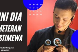 Meteran 5 Meter Terbaik, Stop & Tarik, AUTO LANCAR!!