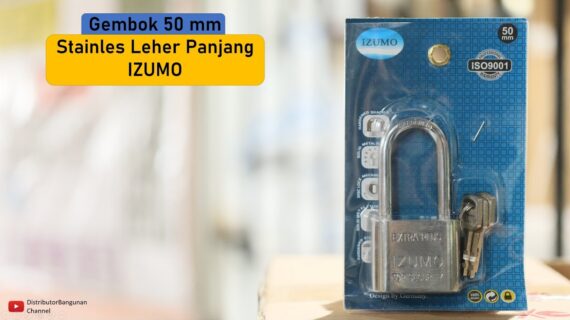 Toko Bangunan Jual Bahan Bangunan, Jual Gembok Di Bandung, Gembok 50 mm Stainles LPJ IZUMO