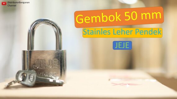 Toko Bangunan Jual Bahan Bangunan, Jual Gembok Di Bandung, Gembok 50 mm Stainles Leher Pendek JEJE