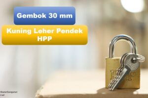 Toko Bangunan Jual Bahan Bangunan, Jual Gembok Di Bandung, Gembok 30 mm Kuning Leher Pendek HPP