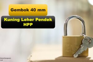 Toko Bangunan Jual Bahan Bangunan, Jual Gembok Di Bandung, Gembok 40 mm Kuning Leher Pendek HPP