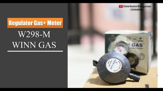 Toko Bangunan Jual Bahan Bangunan, Jual Regulator Di Bandung, Regulator Gas+Meter W298-M WINN GAS