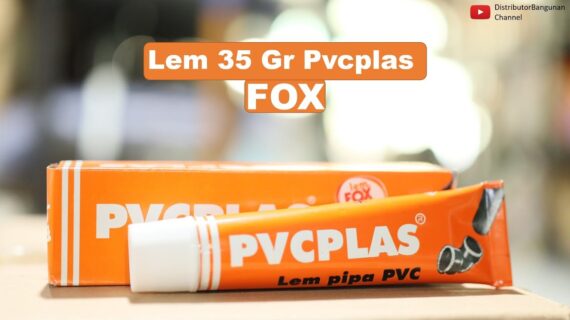 Toko Bangunan Jual Bahan Bangunan, Jual Lem Di Bandung, Lem 35 Gr Pvcplas FOX