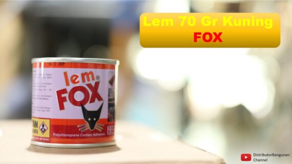 Toko Bangunan Jual Bahan Bangunan, Jual Lem Di Bandung, Lem 70 Gr Kuning FOX