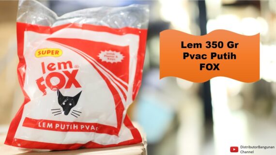 Toko Bangunan Jual Bahan Bangunan, Jual Lem Di Bandung, Lem 350 Gr Pvac Putih FOX