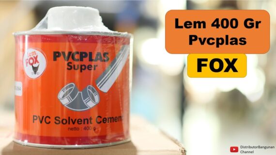 Toko Bangunan Jual Bahan Bangunan, Jual Lem Di Bandung, Lem 400 Gr Pvcplas FOX