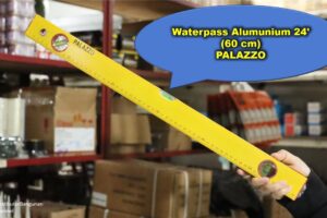 Toko Bangunan Jual Bahan Bangunan, Jual Waterpass Di Bandung, Waterpass Alumunium 24′ 60 cm PALAZZO