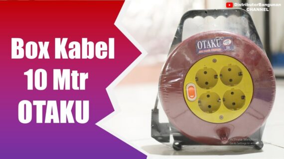 Distributor Alat Listrik, Jual Alat Listrik Di Bandung, Box Kabel 10 mtr Saklar OTAKU