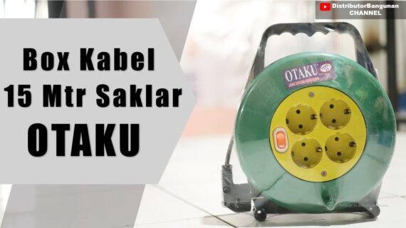 Distributor Alat Listrik, Jual Alat Listrik Di Bandung, Box Kabel 15 mtr Saklar OTAKU