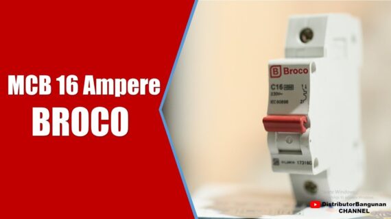 Distributor Alat Listrik, Jual Alat Listrik Di Bandung, MCB 16 Ampere BROCO