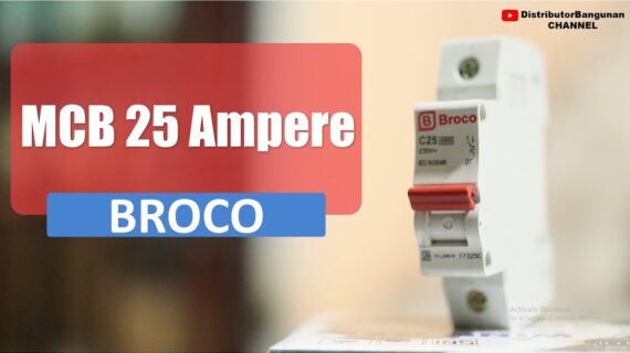 Distributor Alat Listrik, Jual Alat Listrik Di Bandung, MCB 25 Ampere BROCO