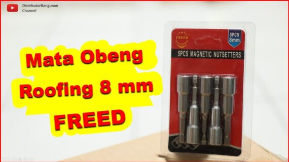 Toko Bangunan Jual Bahan Bangunan, Jual Mata Obeng Di Bandung, Mata Obeng Roofing 8 mm FREED