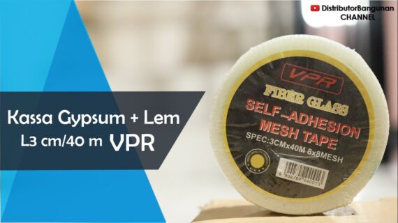 Toko Bangunan Jual Bahan Bangunan, Jual Kassa Gypsum Di Bandung, Kassa Gypsum+Lem L3 cm/40 m VPR