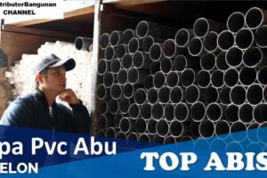 Distributor Pipa Pvc Abu Di Bandung, Pipa Pvc Abu Lifelon TOP ABIS!