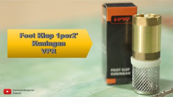Toko Bangunan Jual Bahan Bangunan, Jual Foot Klep Di Bandung, Foot Klep 1per2′ Kuningan VPR