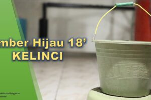 Toko Bangunan Jual Bahan Bangunan, Jual Ember Di Bandung, Ember Hijau 18′ KELINCI