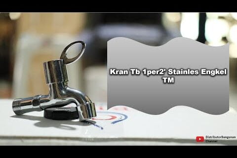 Toko Bangunan Jual Bahan Bangunan, Jual Kran Air Di Bandung, Kran Tb 1per2′ Stainles Engkel TM