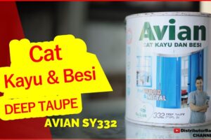 Distributor Cat Avian, Jual Cat Avian Di Bandung, Cat Kayu & Besi Avian SY332 Deep Taupe