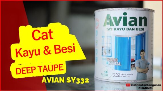 Distributor Cat Avian, Jual Cat Avian Di Bandung, Cat Kayu & Besi Avian SY332 Deep Taupe