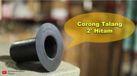 Toko Bangunan Jual Bahan Bangunan, Jual Corong Talang Di Bandung, Corong Talang 2′ Hitam